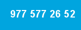 977 577 26 52 977 577 26 52